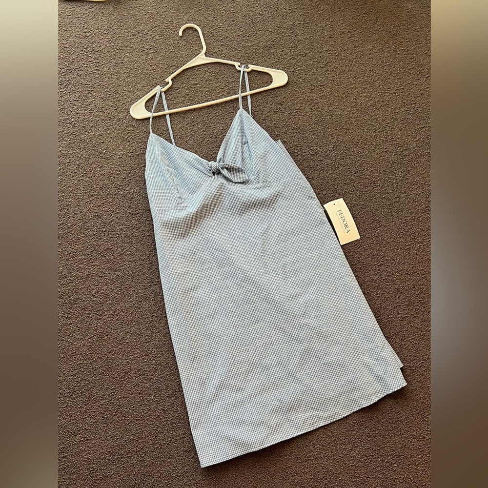 She + sky summer dress